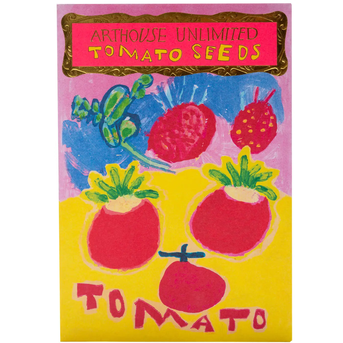 They Are Meant To Be Fruit Tomato Seed Packet by arthouse unlimited at penny black