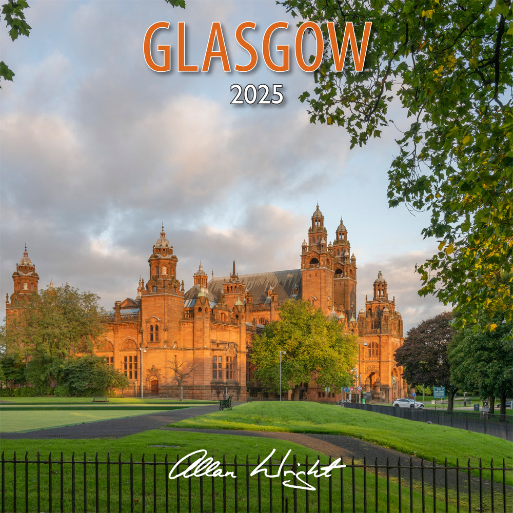 Allan Wright Glasgow 2025 Calendar by penny black