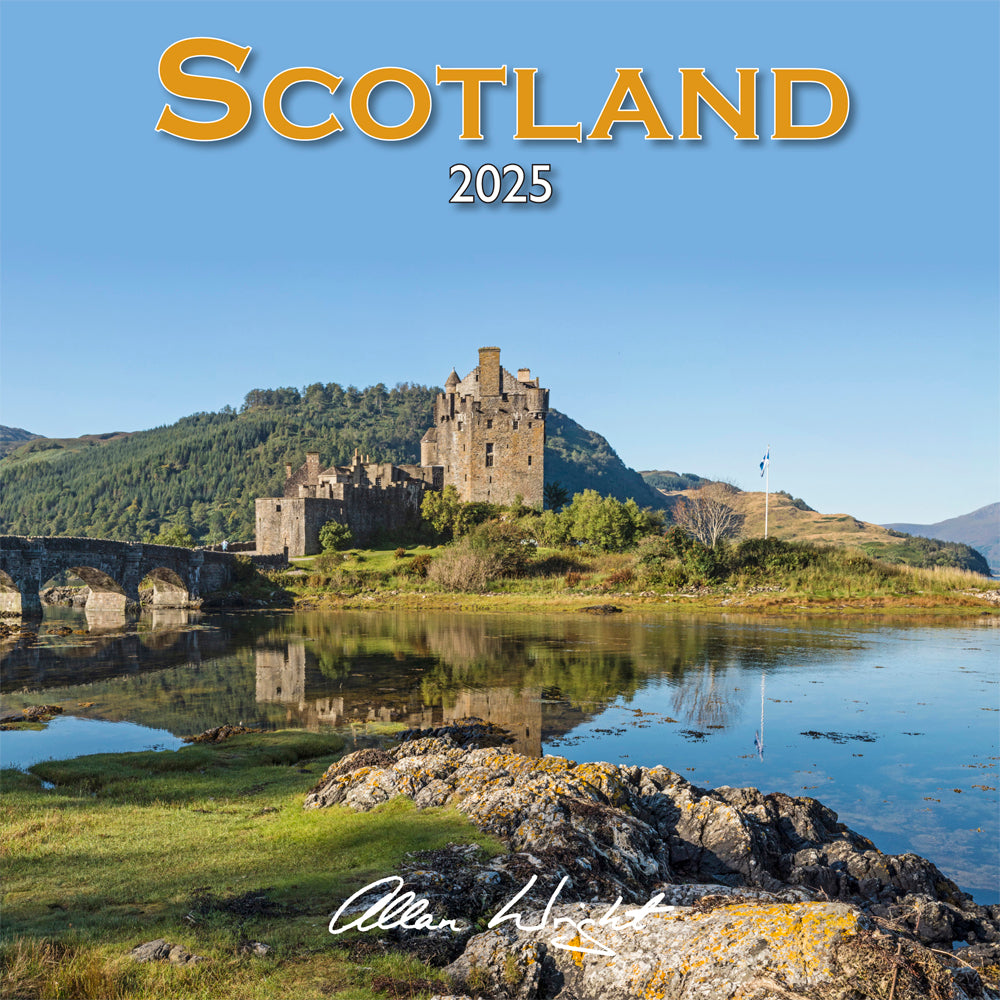 Allan Wright Scotland 2025 Calendar by penny black