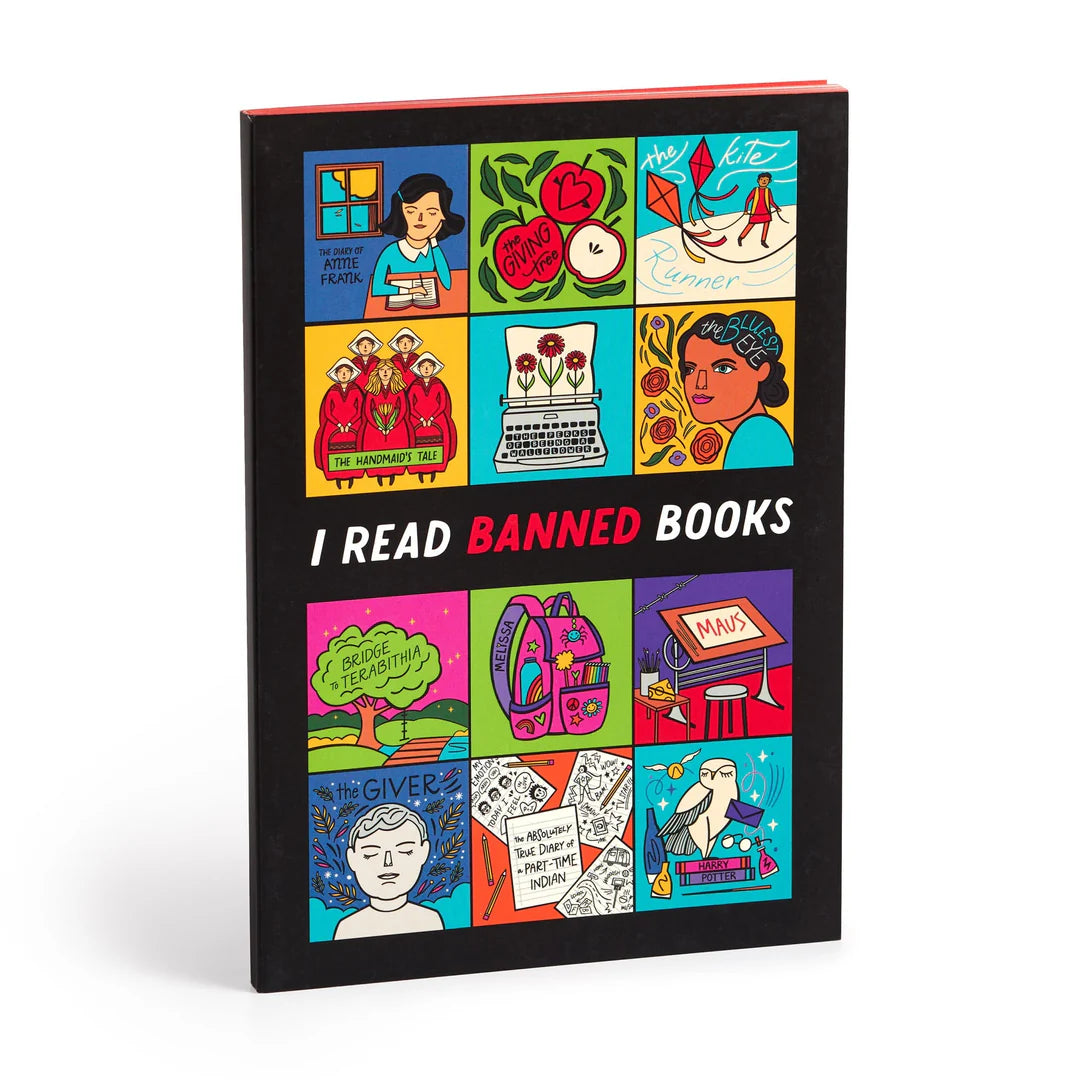 I Read Banned Books A5 Journal by penny black