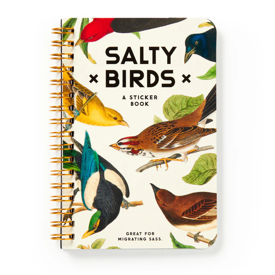 Salty Birds Sticker Book by penny black