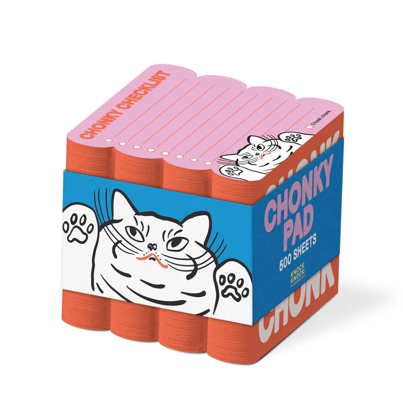 Chonky Checklist Cat Chonky Pad by penny black