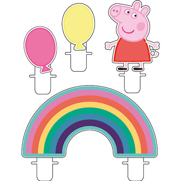 Peppa Pig Birthday Candle Set by penny black