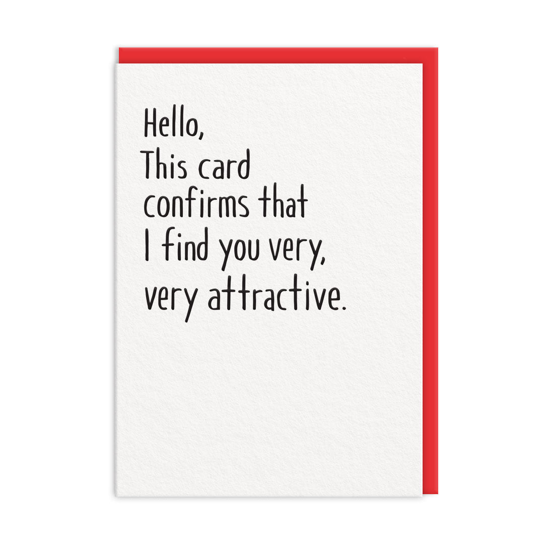 This Card Confirms Valentine&#39;s Day Card by penny black