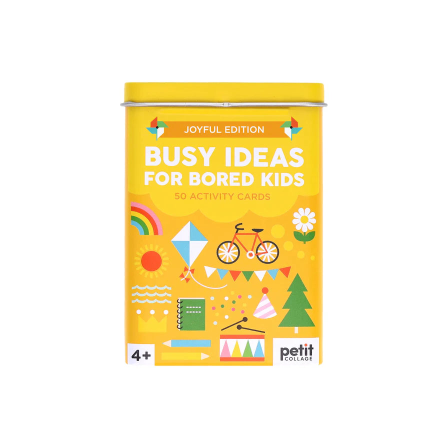 Busy Ideas for Bored Kids Tin - joyful edition by penny black