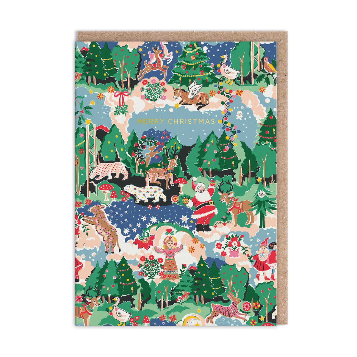 Cath Kidston Christmas Card Set 9 Pack - christmas legends design by penny black