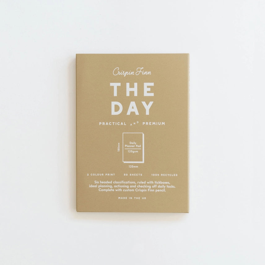 The Day Note Pad by Crispin Finn