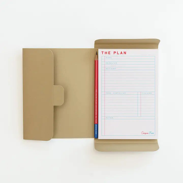 The Plan Note Pad by Crispin Finn