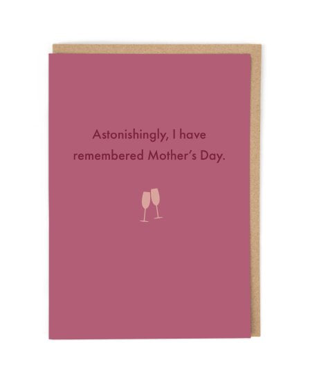 Astonishingly Remembered Funny Mother&#39;s Day Card by penny black