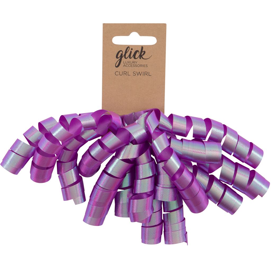 Glick Baby Pink Iridescent Curling Ribbon