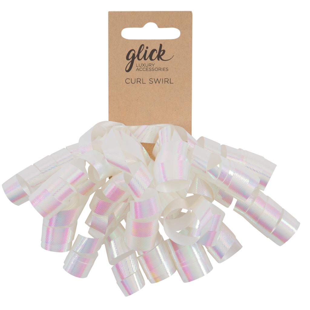 Glick Baby Pink Iridescent Curling Ribbon