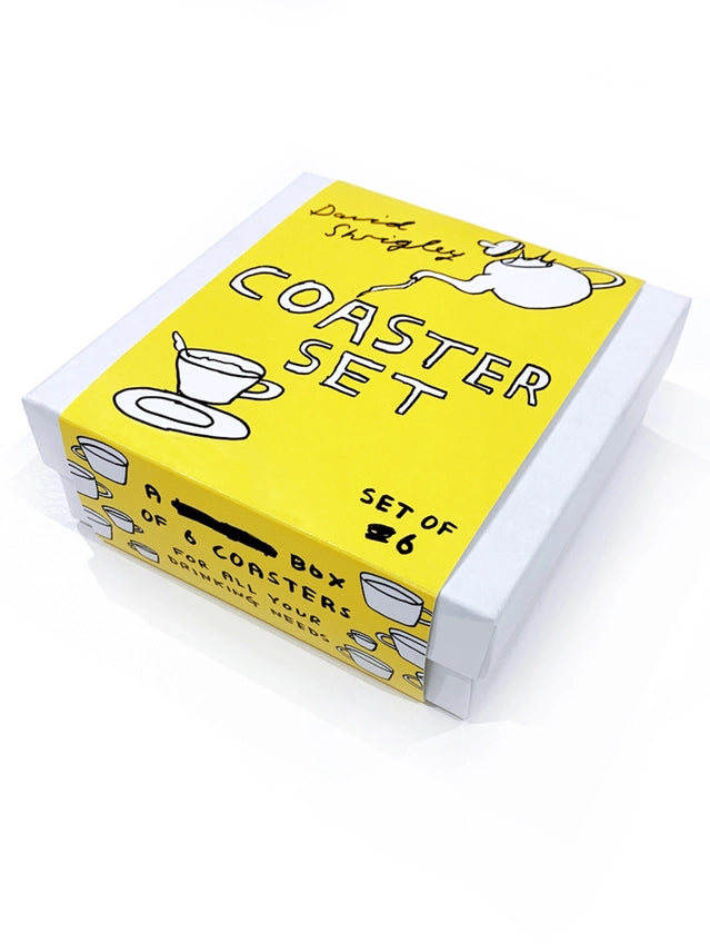 David Shrigley Coaster Gift Box by penny black