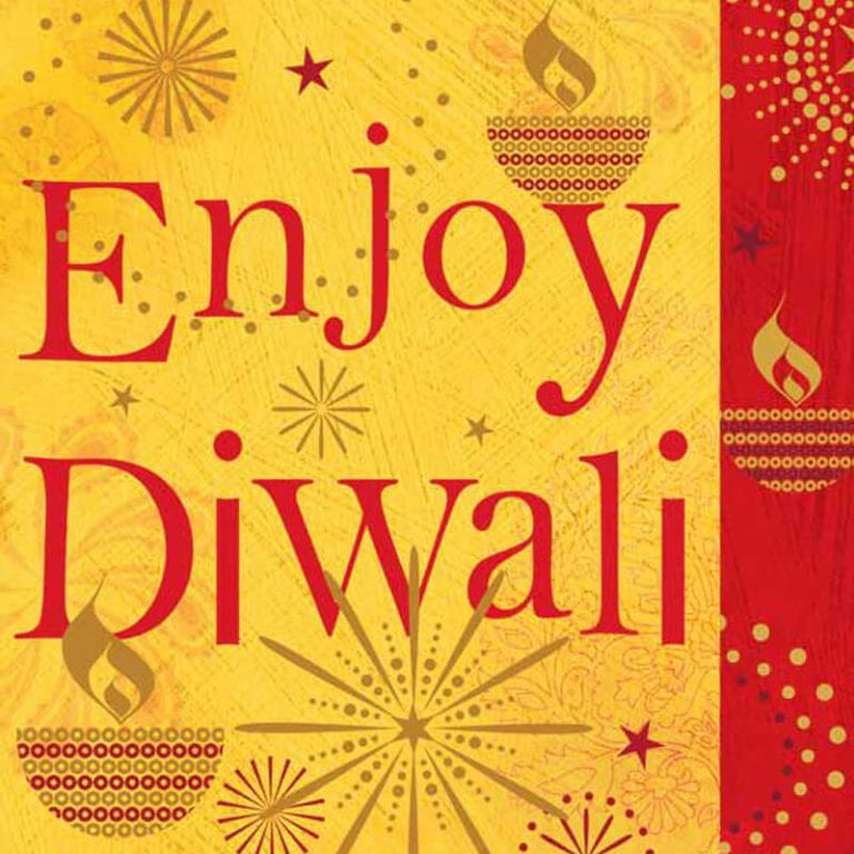 Enjoy Diwali Hindu Celebration Card