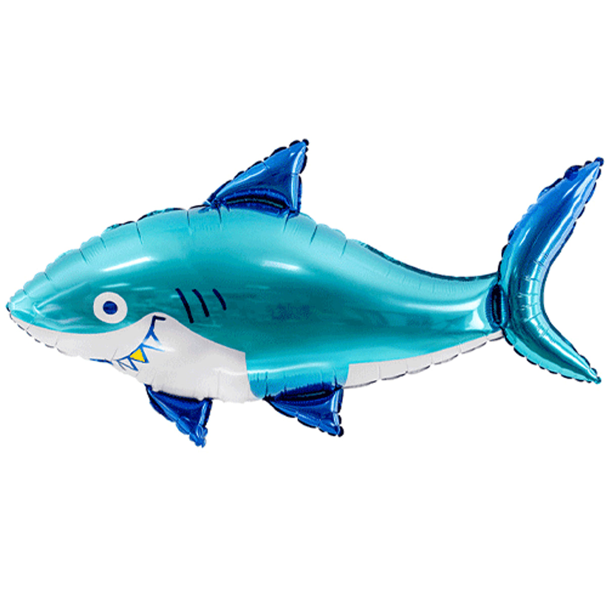 Shark 36&quot; Foil Balloonby penny black