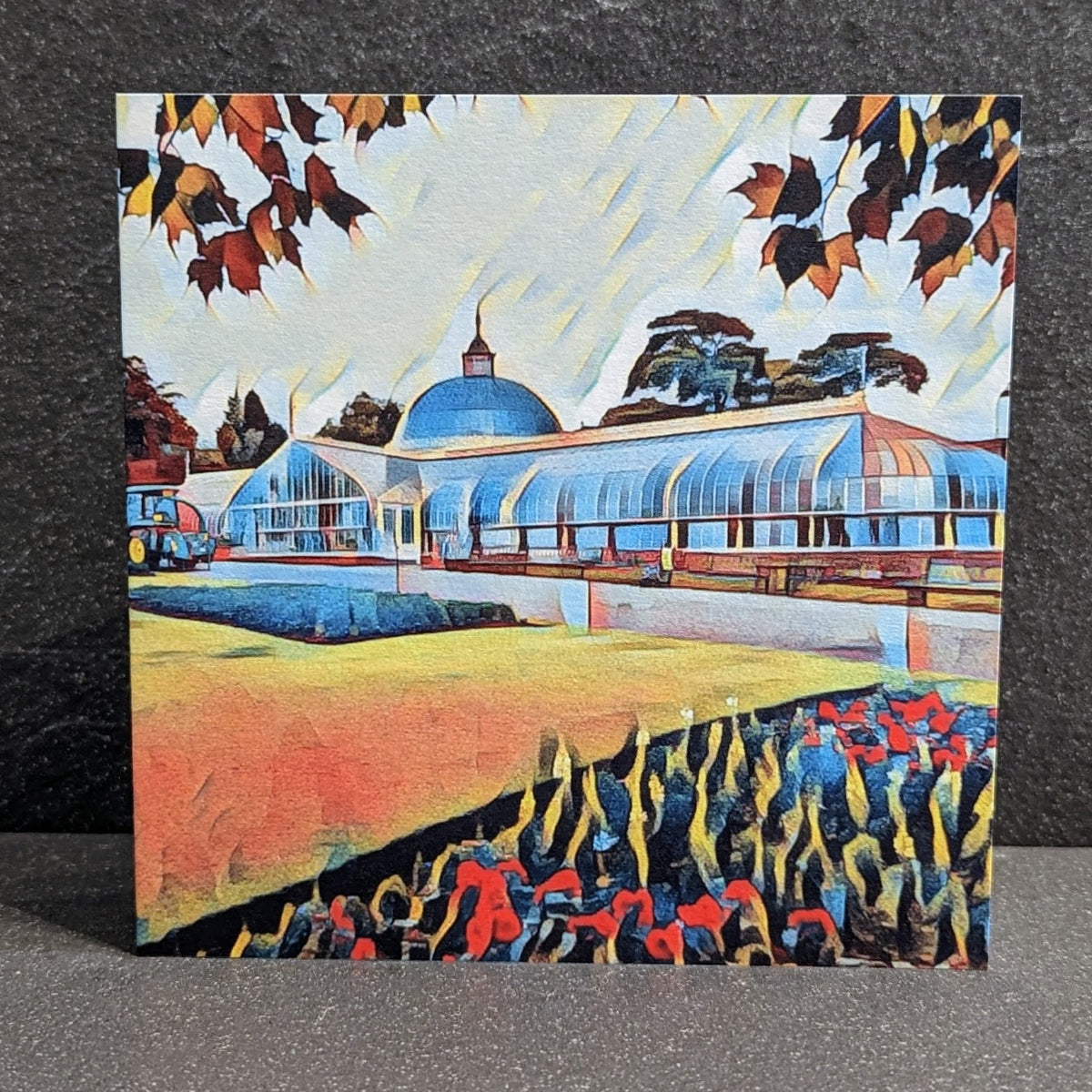 Glasgow Botanic Gardens Art Card by penny black