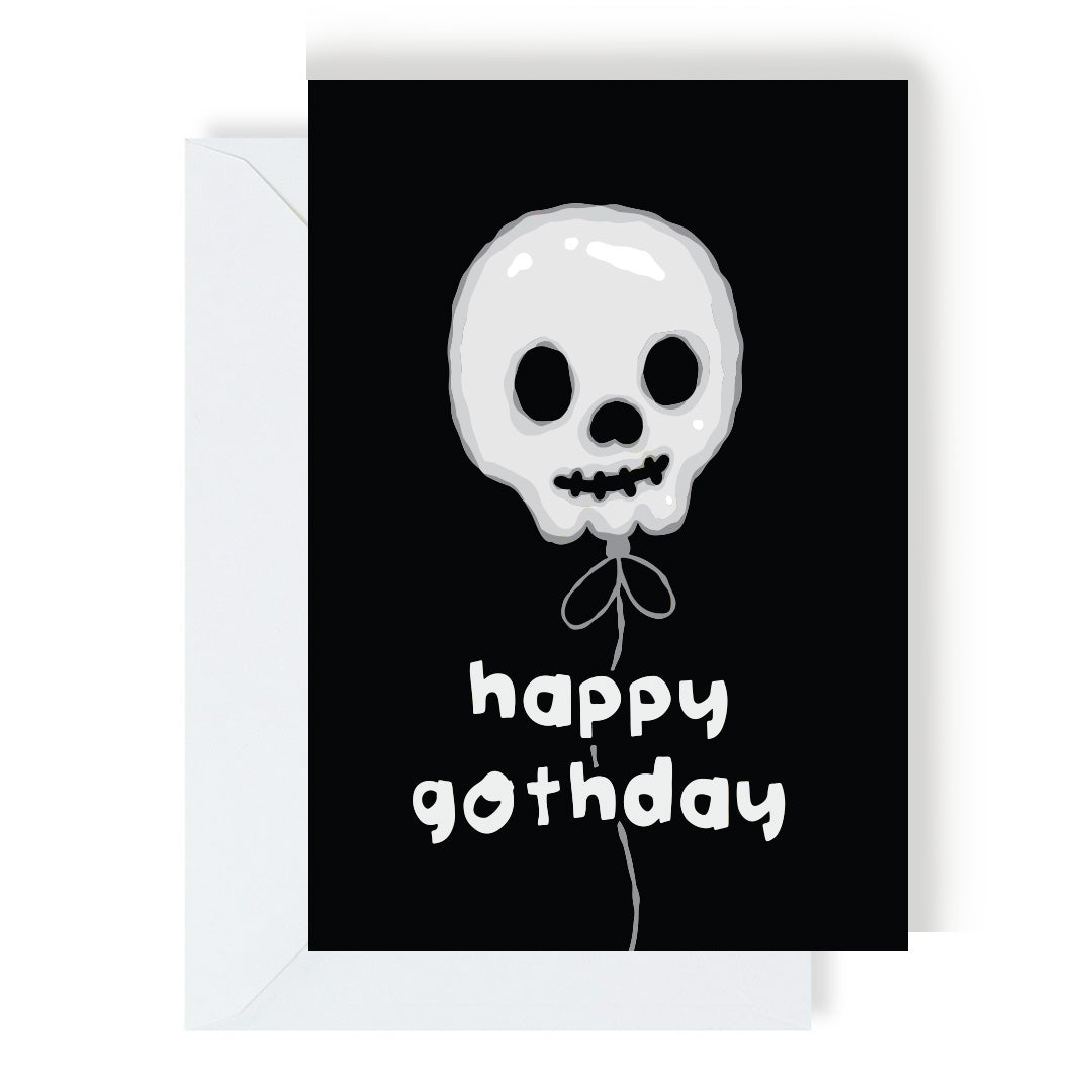 Happy Gothday Halloween Card by penny black