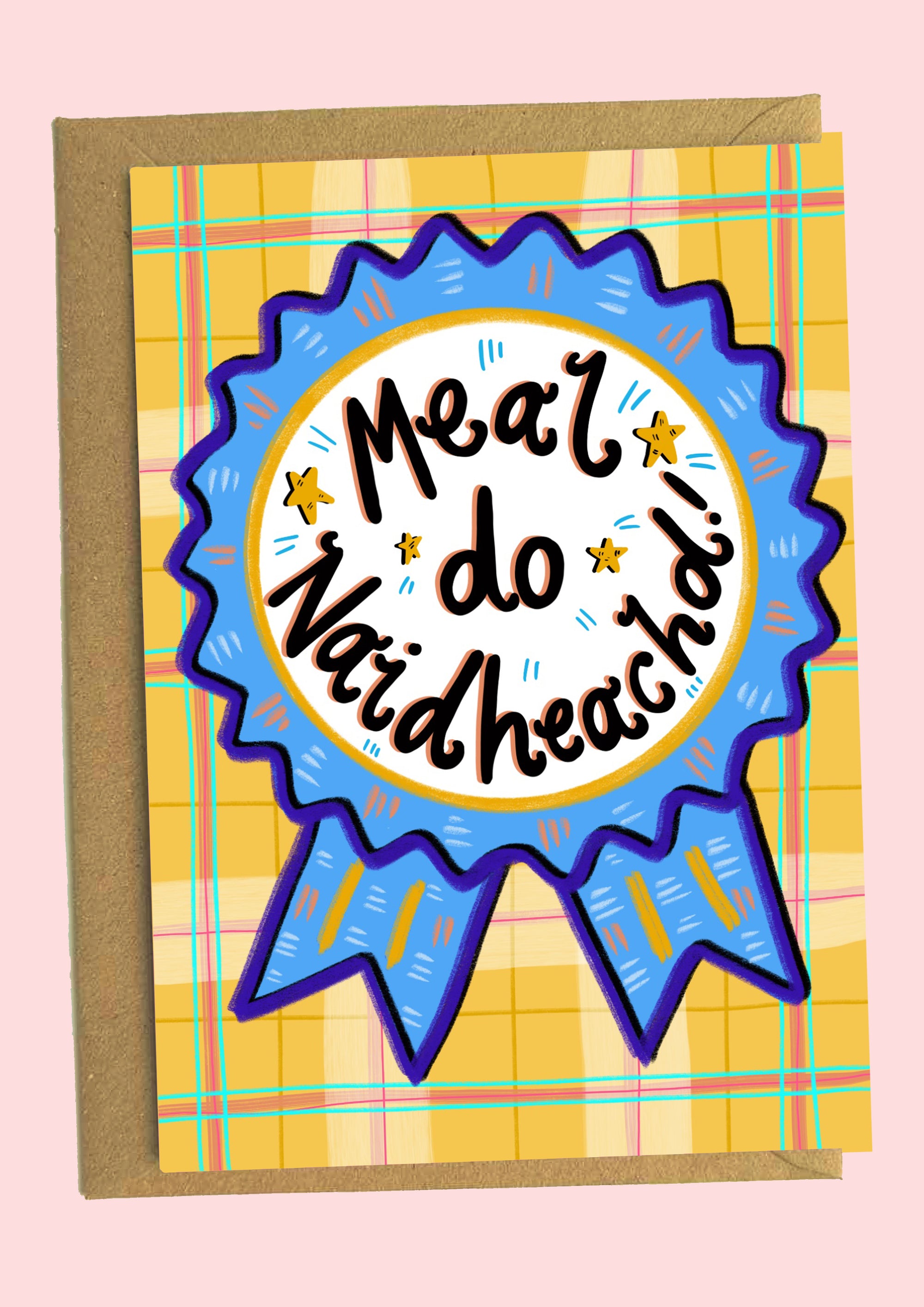 Meal Do Naidheachd Scots Gaelic Congratulations Card by penny black