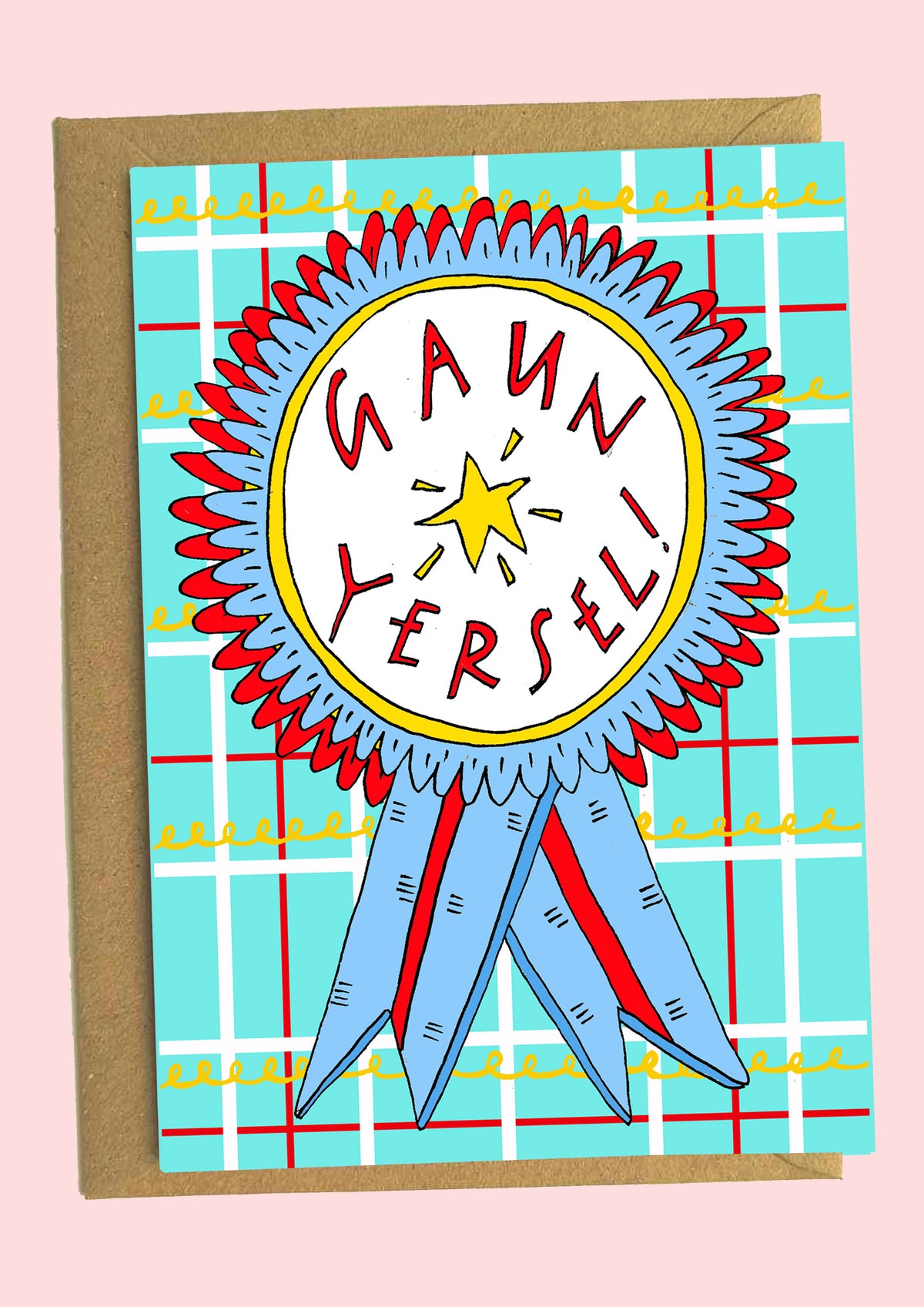 Gaun Yersel Illustrated Card by penny black