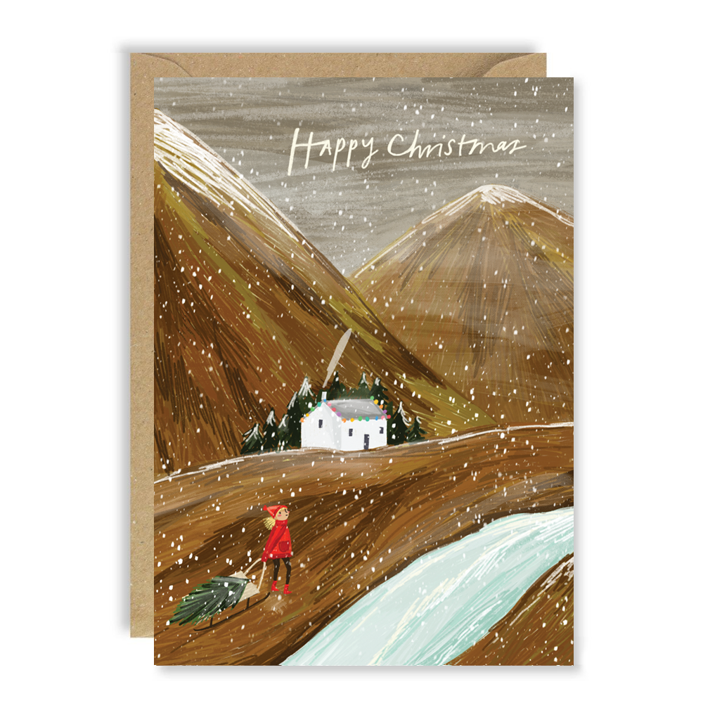 Cosy Bothy Christmas Card Set 6 Pack by penny black