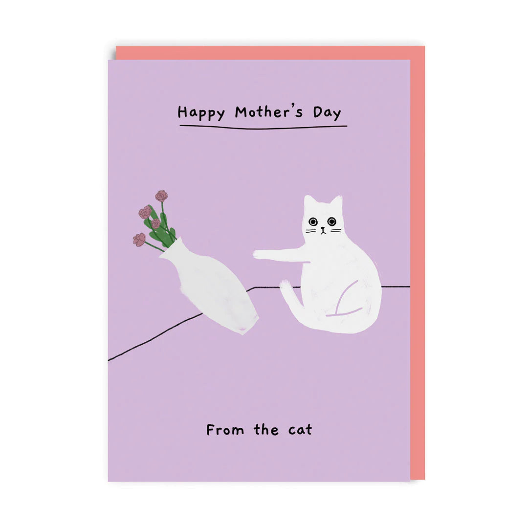 From The Cat Ken The Cat Funny Mother&#39;s Day Card by penny black