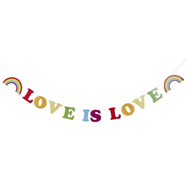 Love Is Love Rainbow Banner 2m by penny black