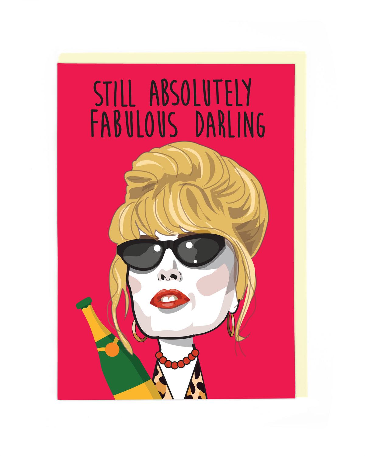 Absolutely Fabulous Darling Funny Birthday Card by penny black