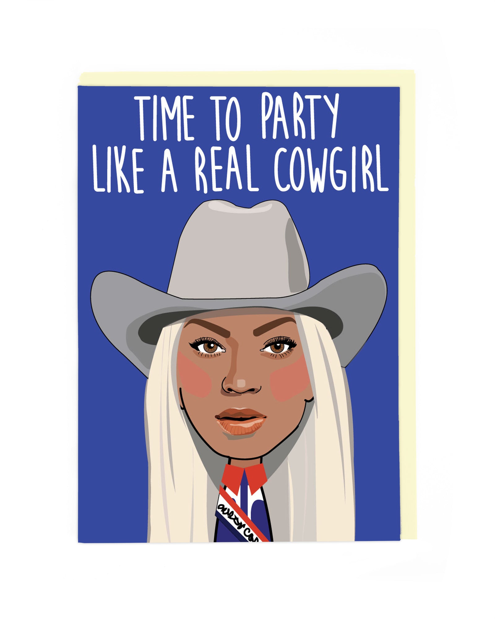 Cowboy Carter Birthday Card by penny black