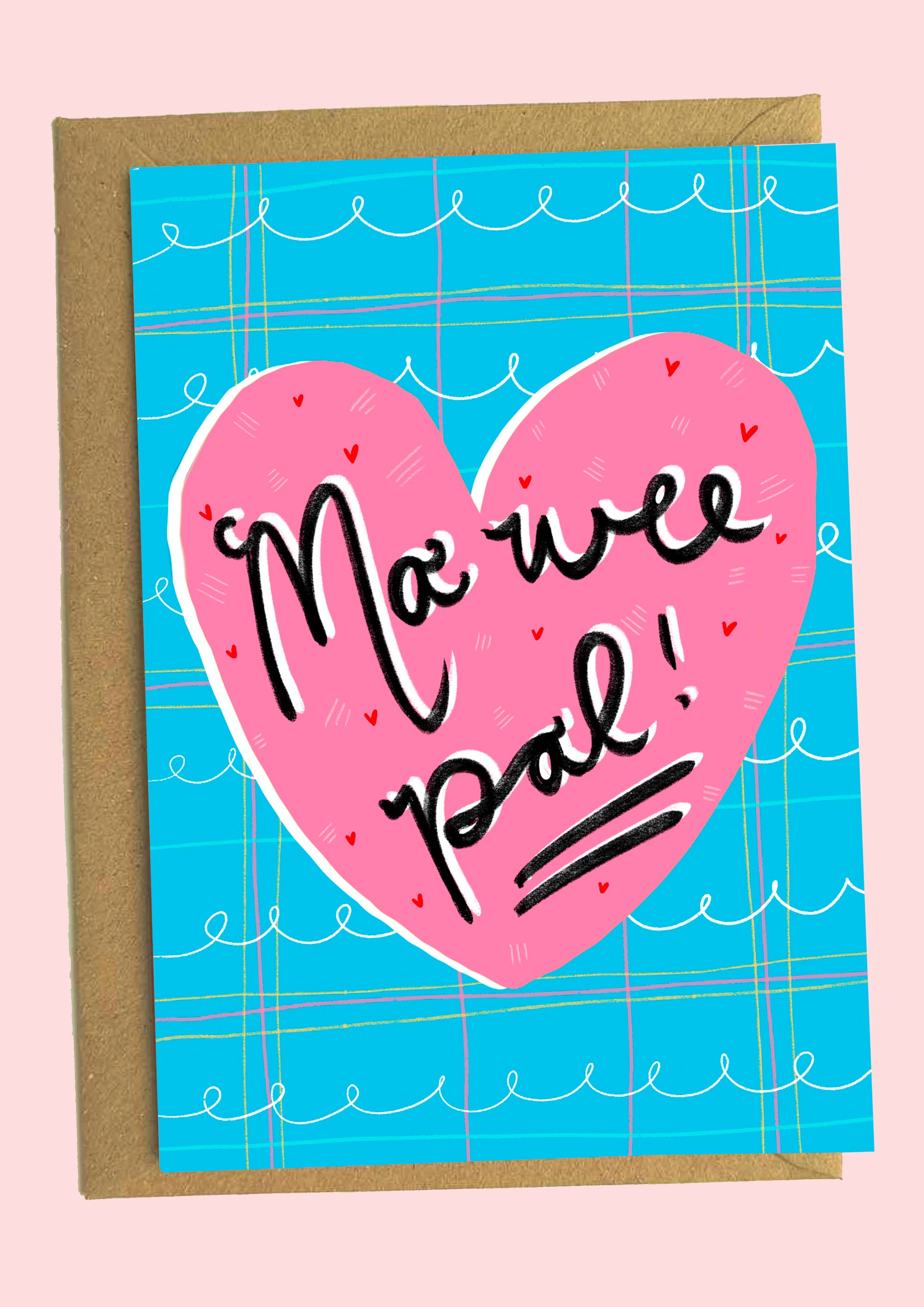 Ma Wee Pal Heart Friendship Card by penny black