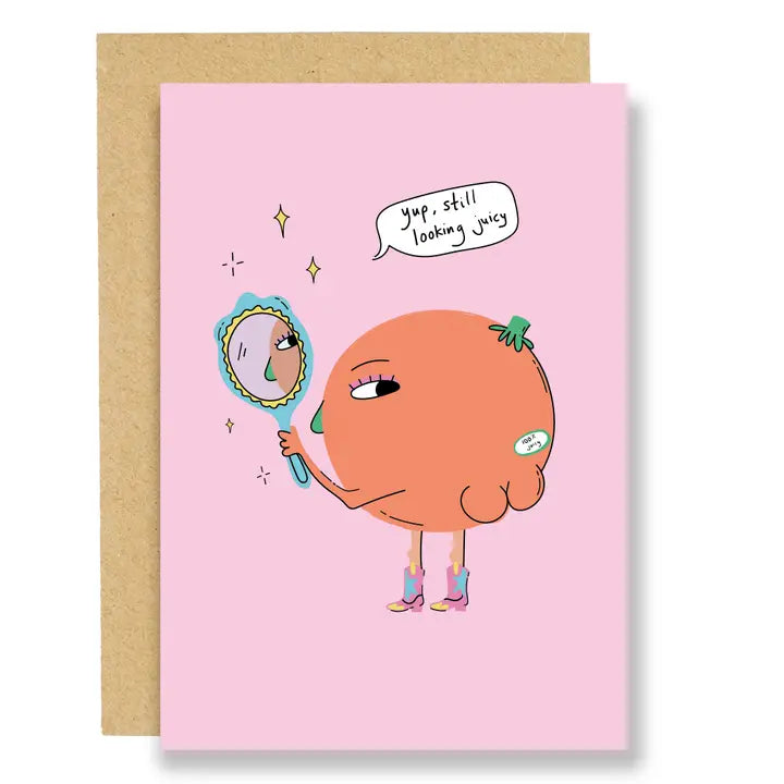 Still Looking Juicy Tomato Valentine Card by penny black