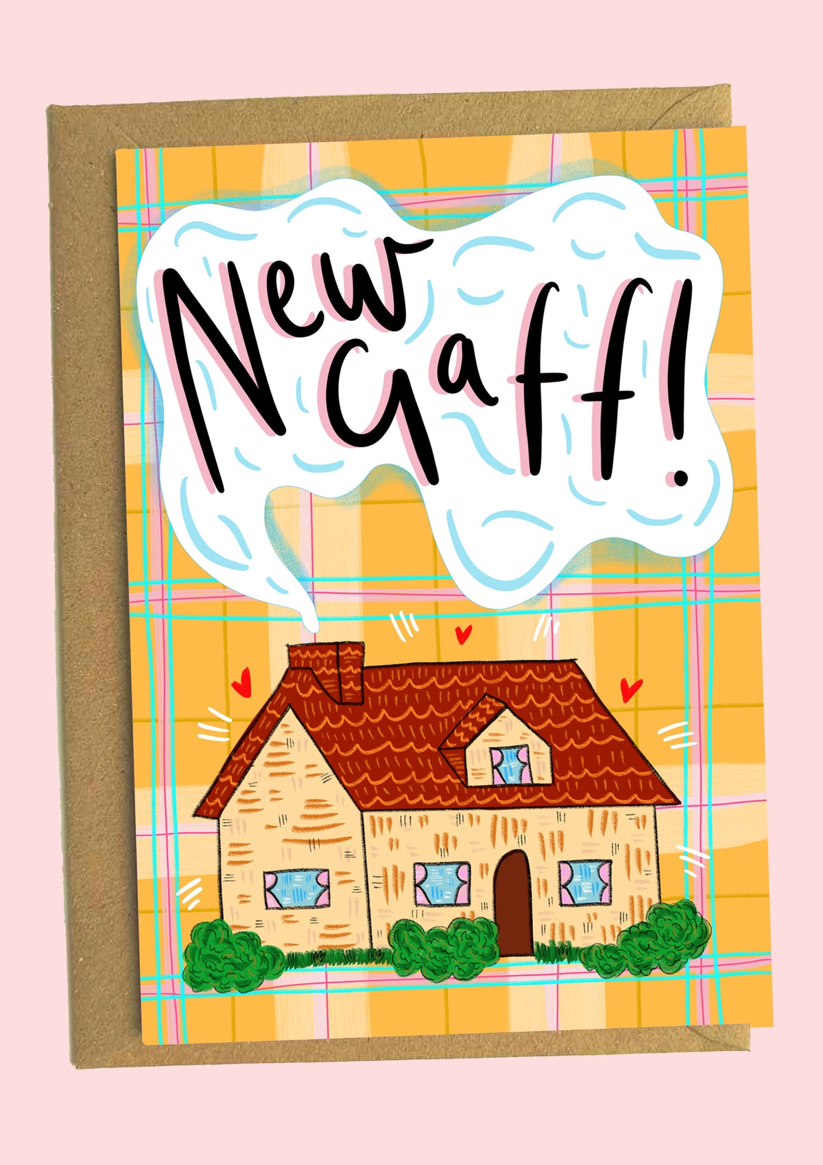 New Gaff Illustrated Home Card by penny black