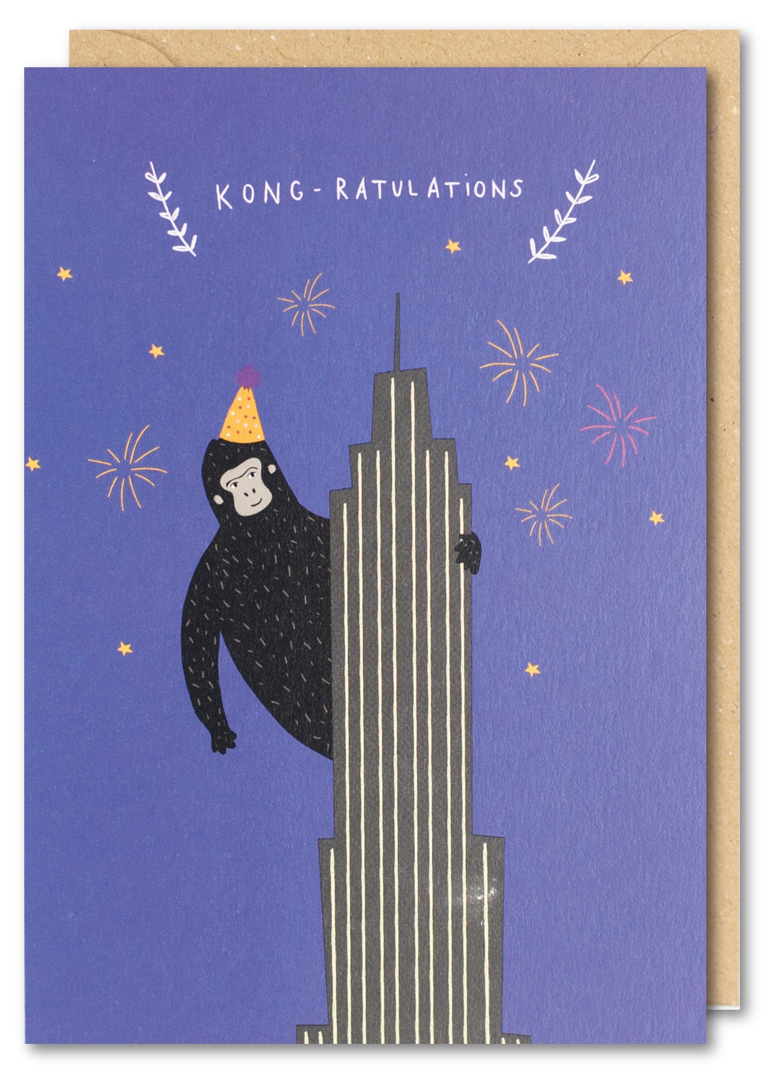 KONG-ratulations Funny Congrats Card by penny black