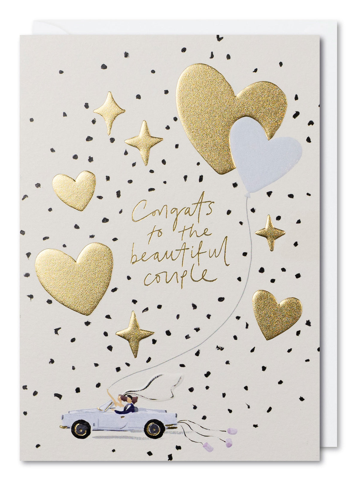 Beautiful Couple Supernova Wedding Card from Penny Black