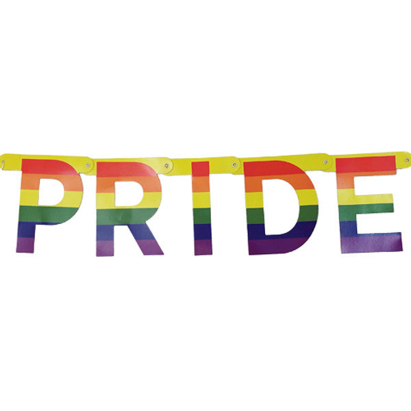 Pride Rainbow Banner 1.8m by penny black