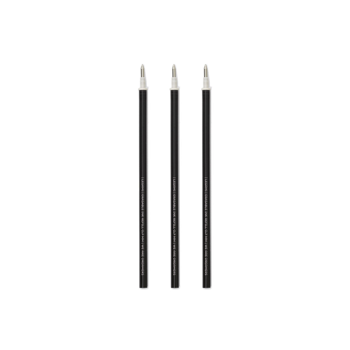 Legami Erasable Gel Pen Refills - black