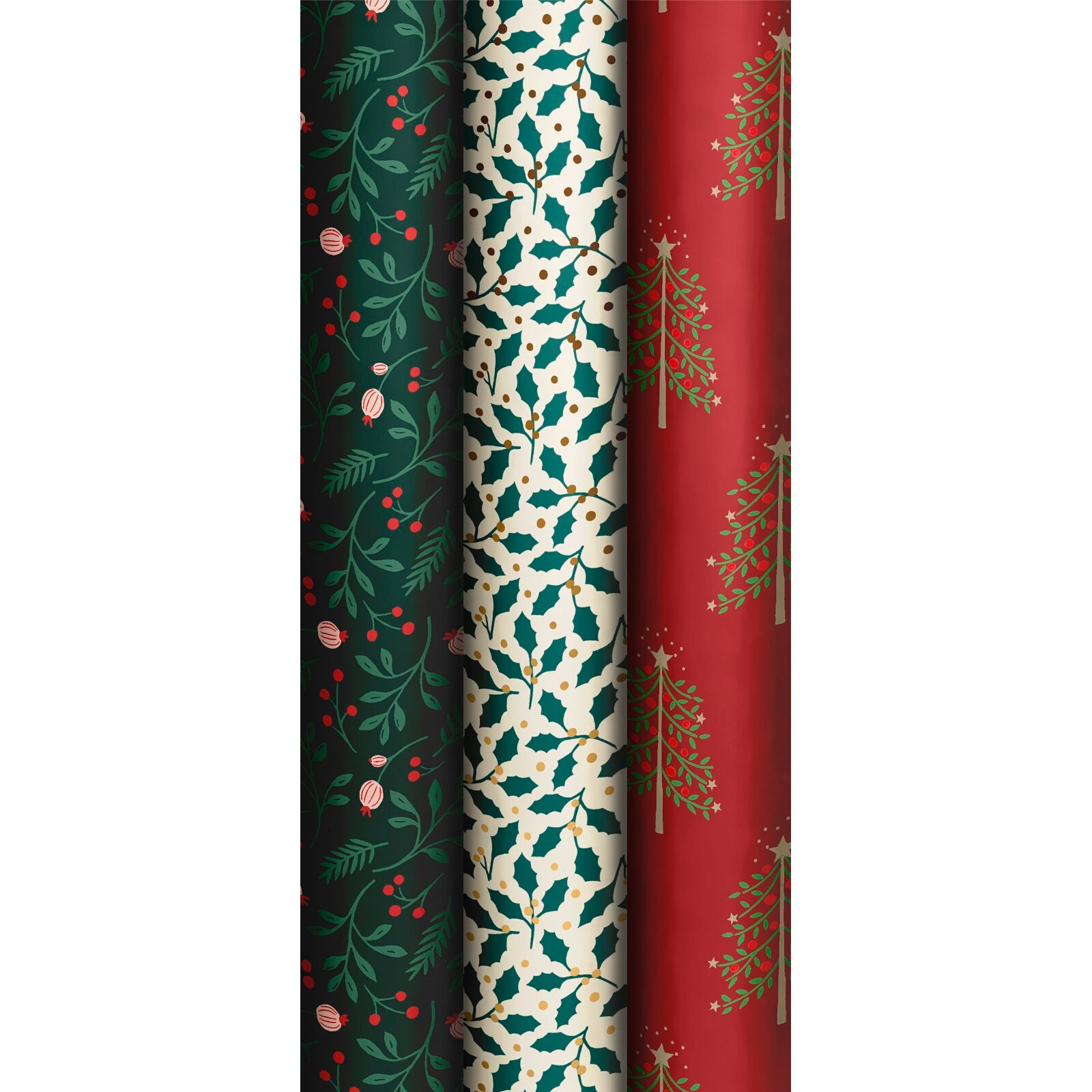 Festive Classics Christmas Gift Wrapping Paper Roll 4m by penny black