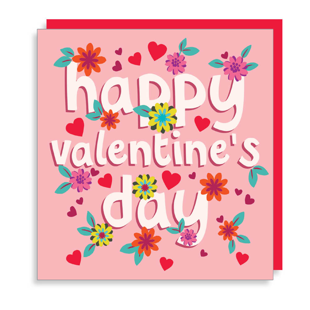 Flower Fun Valentine&#39;s Day Card by penny black