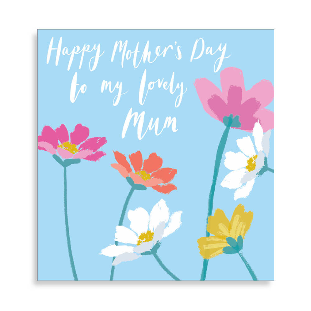 To My Lovely Mum Flowers Mother&#39;s Day Card by Penny Black