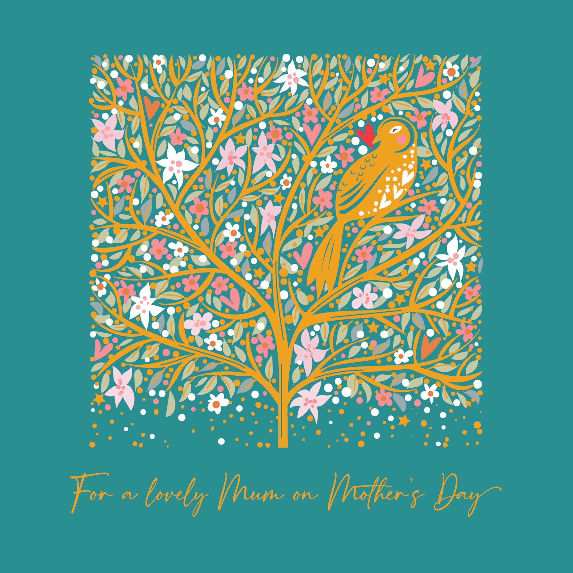 Nesting Bird Lovely Mum Mother's Day Card by Penny Black