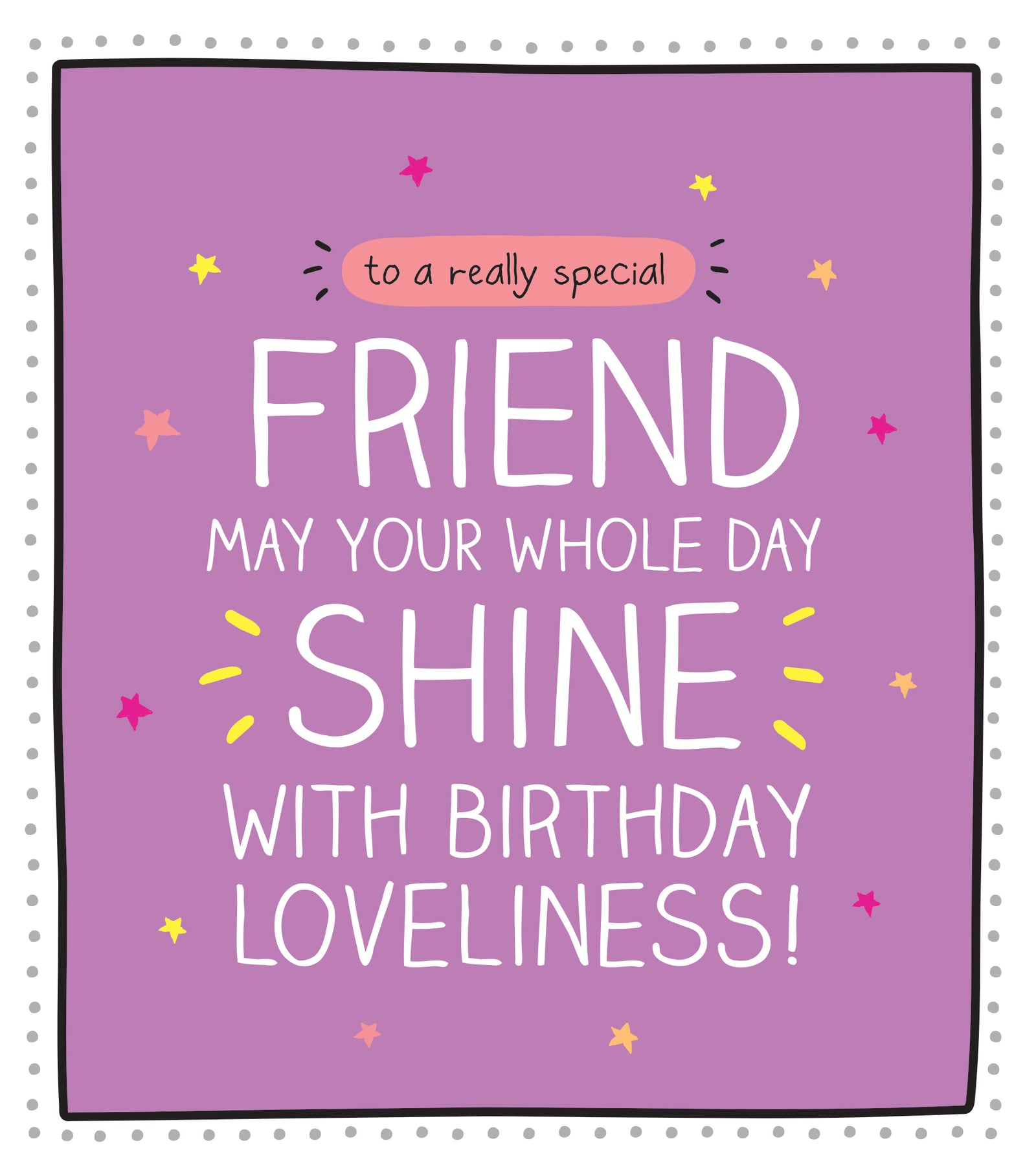 Age Doesn't Matter Friends Do Birthday Card - Penny Black