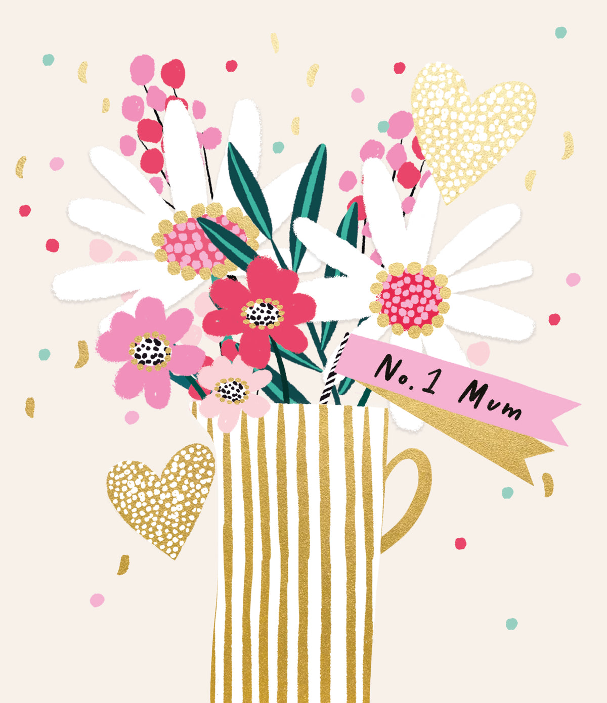 Number One Mum Mother&#39;s Day Card by Penny Black