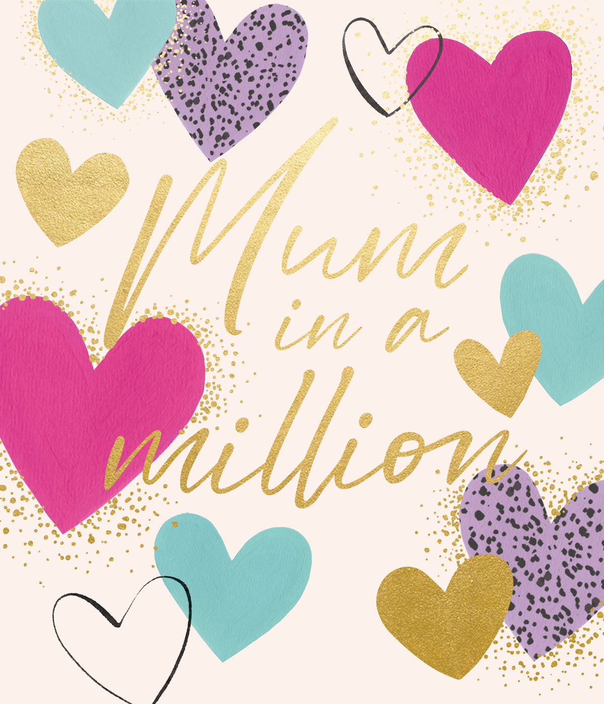 Mum In A Million Mother&#39;s Day Card by Penny Black