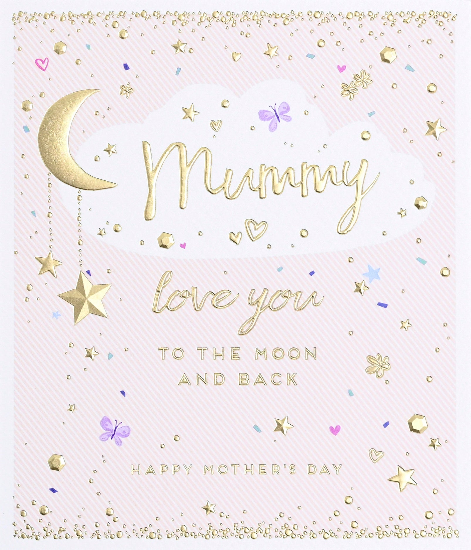 To The Moon And Back Mummy Mother's Day Card by Penny Black