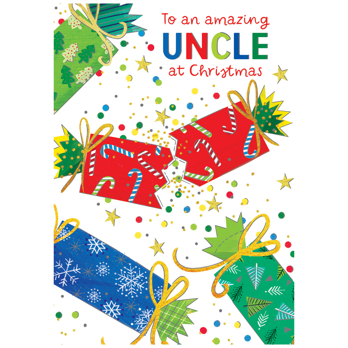 Uncle Crackers Christmas Card by penny black