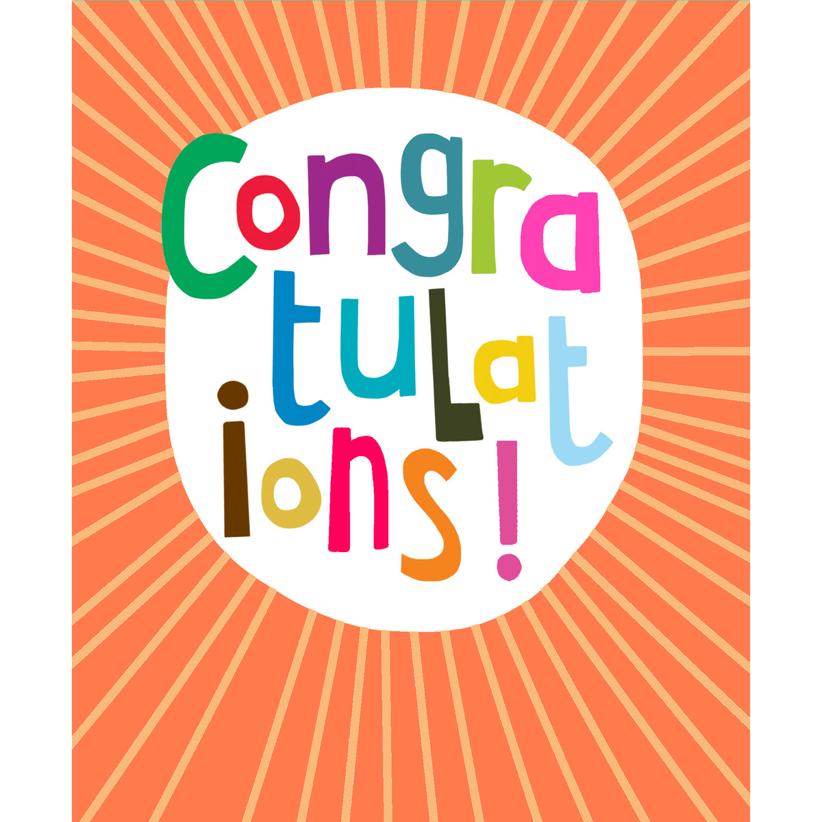 Supernova Congratulations Card from Penny Black