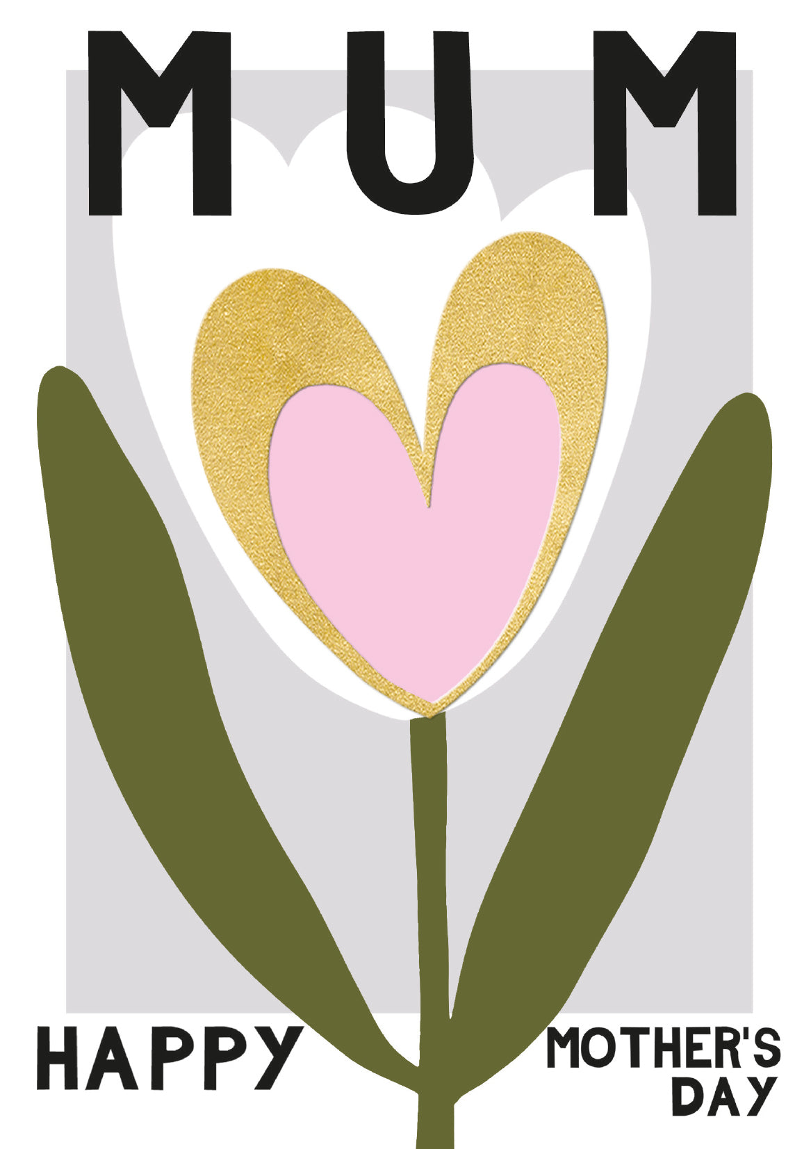 Stylish Tulip Mum Mother&#39;s Day Card by Penny Black