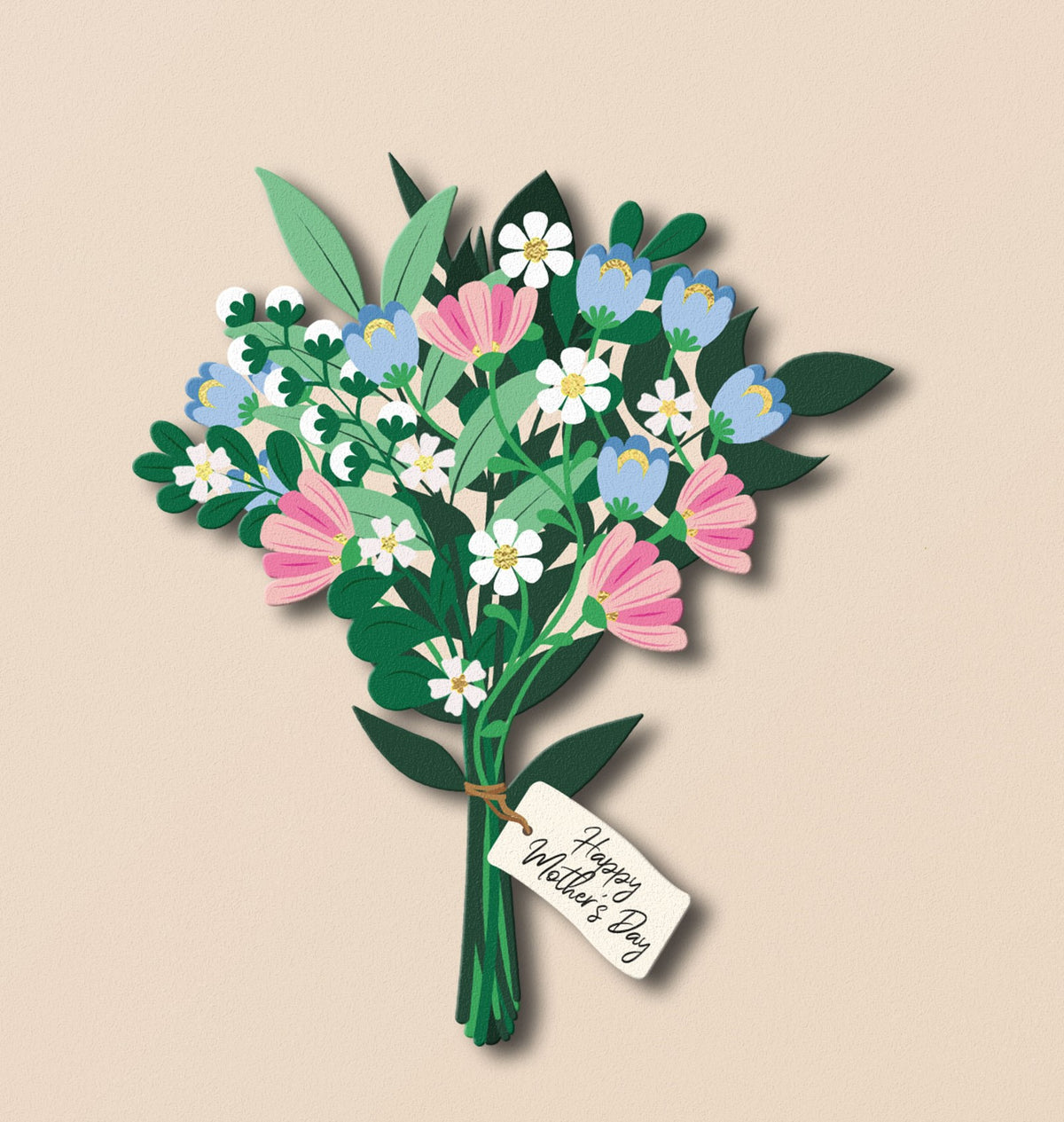 Spring Bouquet Mother&#39;s Day Card By Penny Black