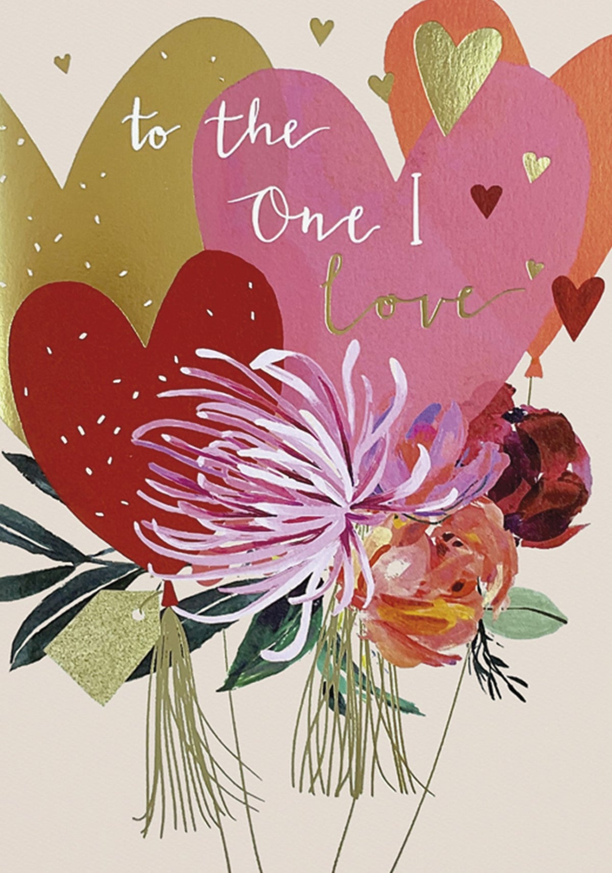 One I Love Balloon Bunch Valentine&#39;s Day Card by penny black