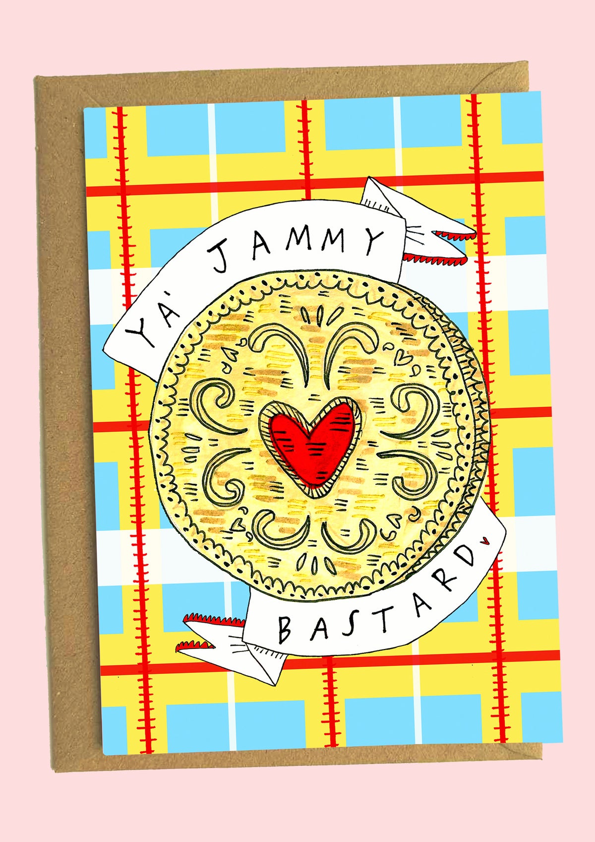 Ya Jammy Bastard Card by penny black