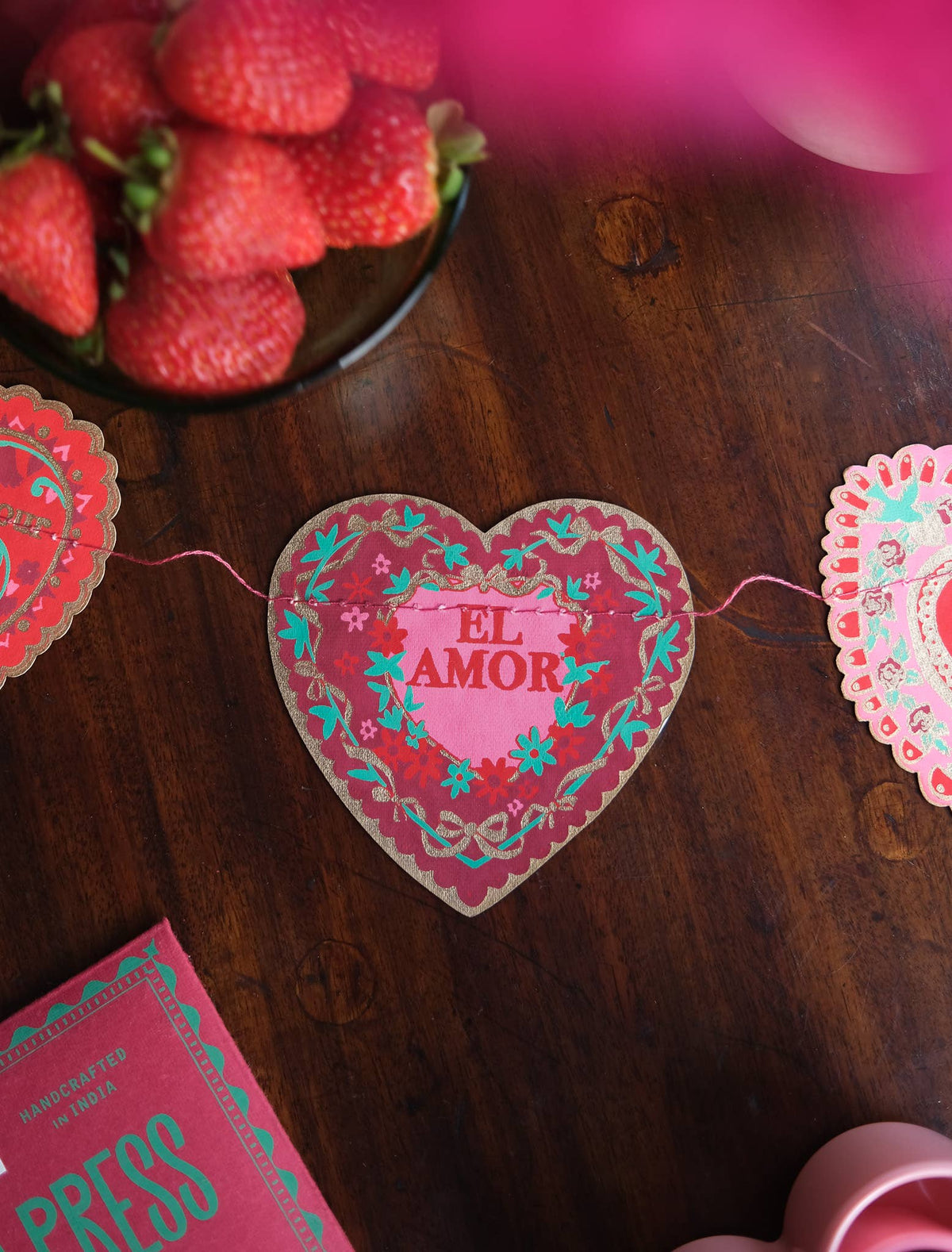 Love Language Valentine&#39;s Day Garland