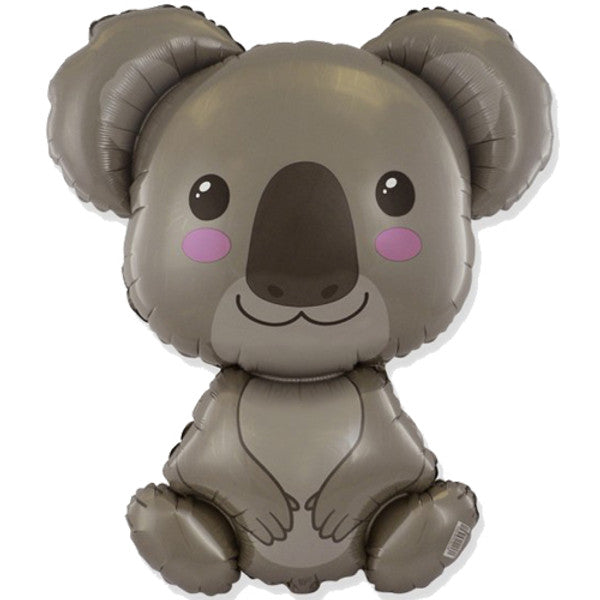 Happy Koala 33" Foil Balloon by penny black